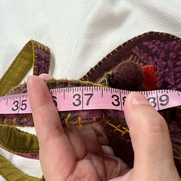 Rising Tide Wool Boho Shoulder Bag - Picture 6 of 7